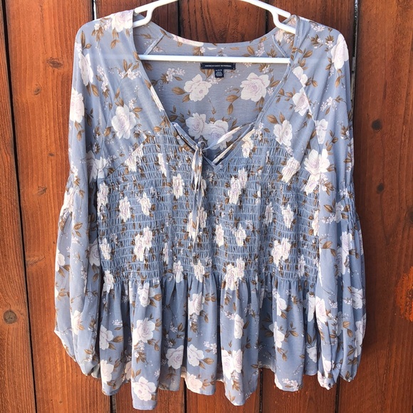 American Eagle Outfitters Tops - $11 sale**American Eagle Outfitters floral blouse